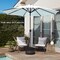 Best Choice Products 10ft Outdoor Steel Market Patio Umbrella w/ Crank, Tilt Push Button, 6 Ribs